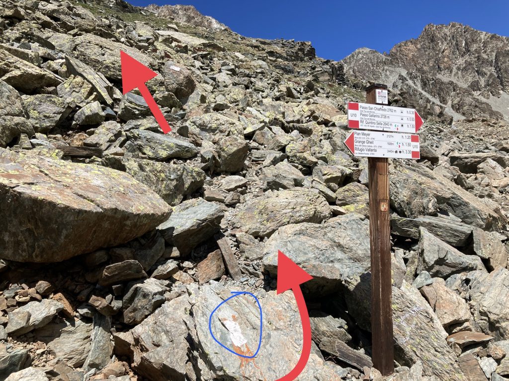 Ultima deviazione per il Bivacco Bertoglio