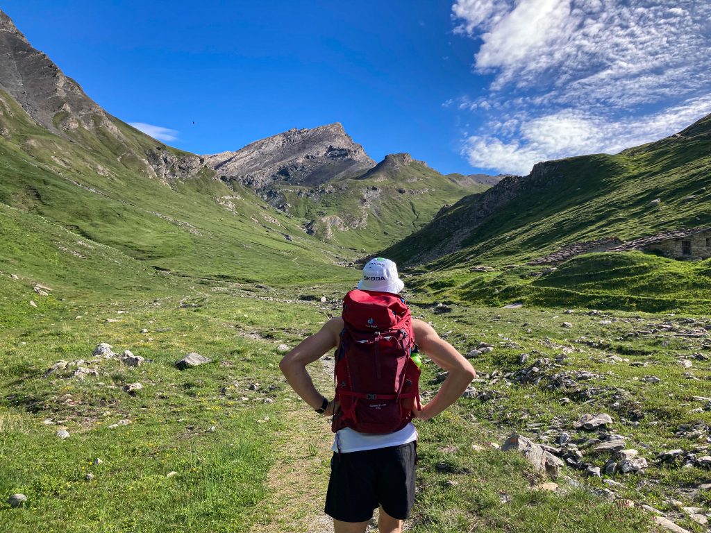 Pianoro sul sentiero al Bivacco Boerio