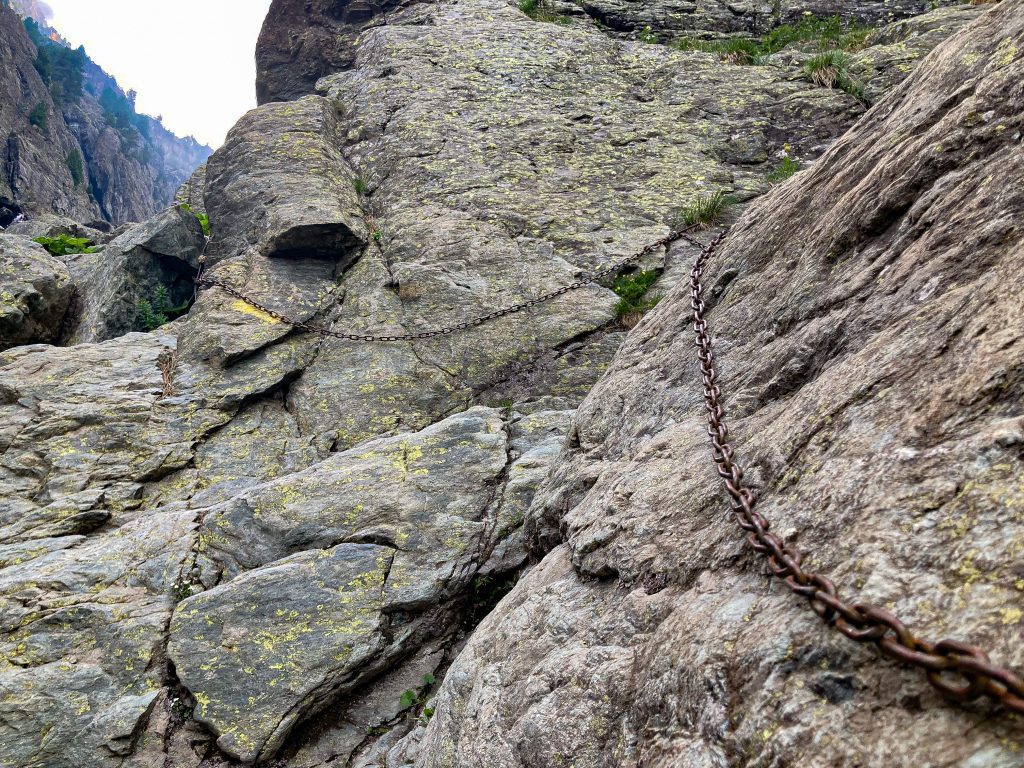 Tratto verso il Bivacco Boarelli